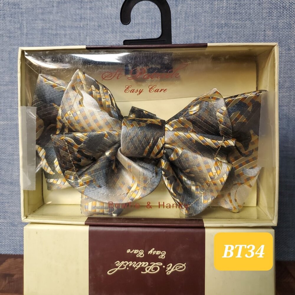 Pre-Tied Bow Ties by St. Patrick - (BT - 34)
